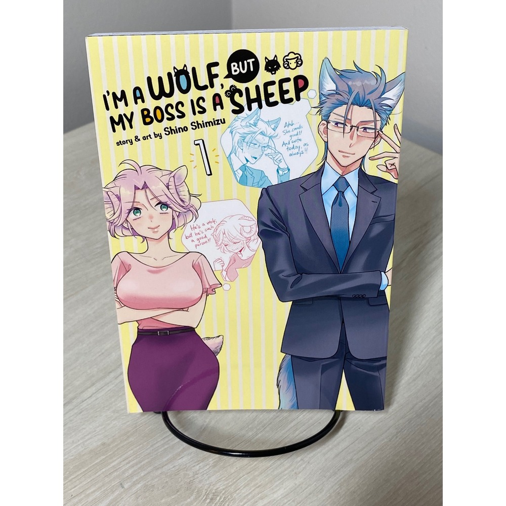 I'm a Wolf But My Boss Is a Sheep Vol 1 Manga English Shino Shimizu Paperback